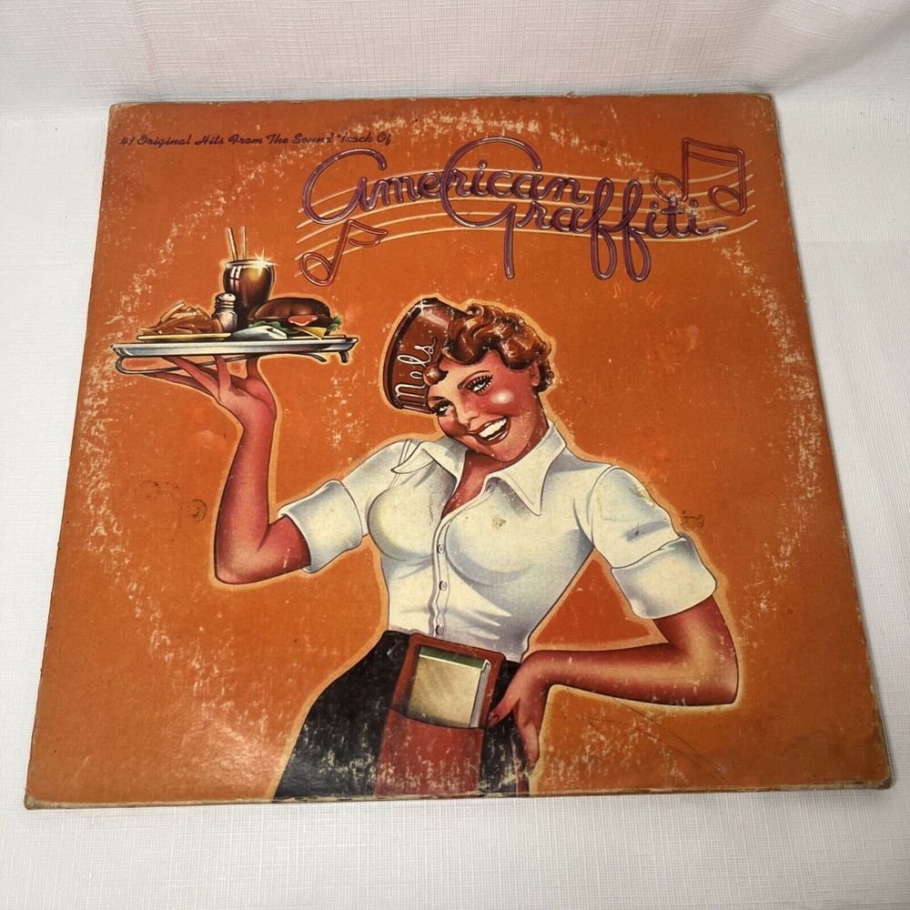 3 Vintage 1970s Soundtrack Records Jesus Christ Superstar Hair American Graffiti - Picture 2 of 13